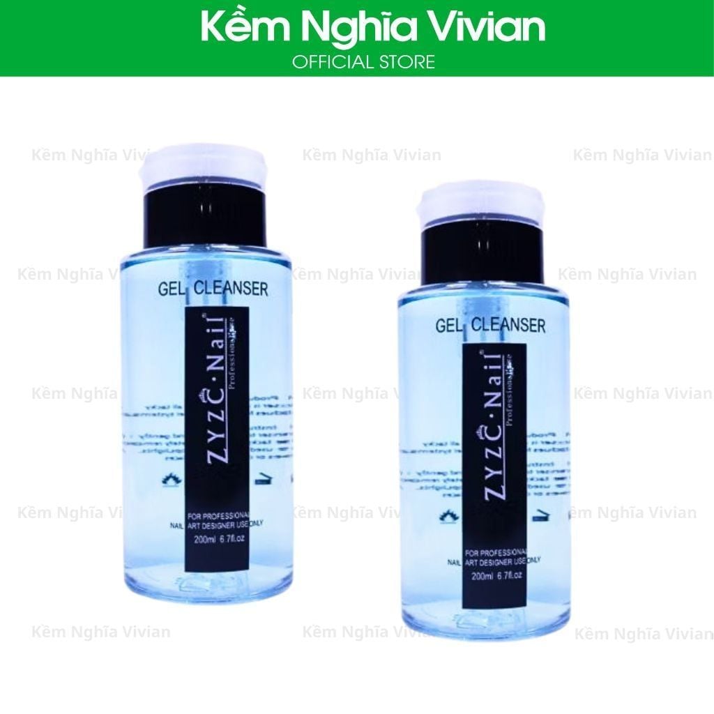  Nước chùi gel Yikeni 200ml 