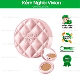  Cushion Chống Nắng SPF 50+ PA++++ COLORKEY Kẻ Ô Hồng, Lâu Trôi 11g 