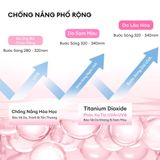  Cushion Chống Nắng SPF 50+ PA++++ COLORKEY Kẻ Ô Hồng, Lâu Trôi 11g 