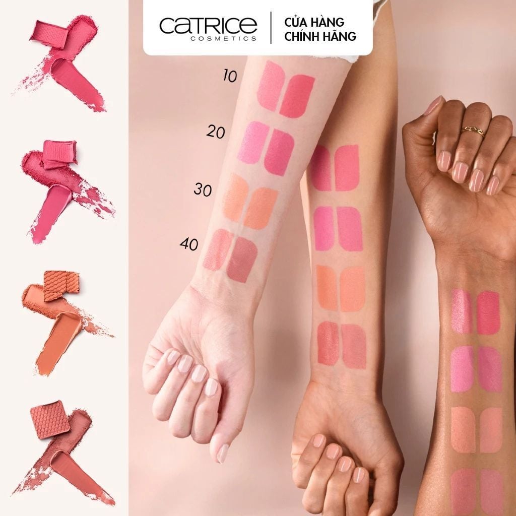 Má hồng 2 ô dạng kem và phấn Catrice Blush Affair 
