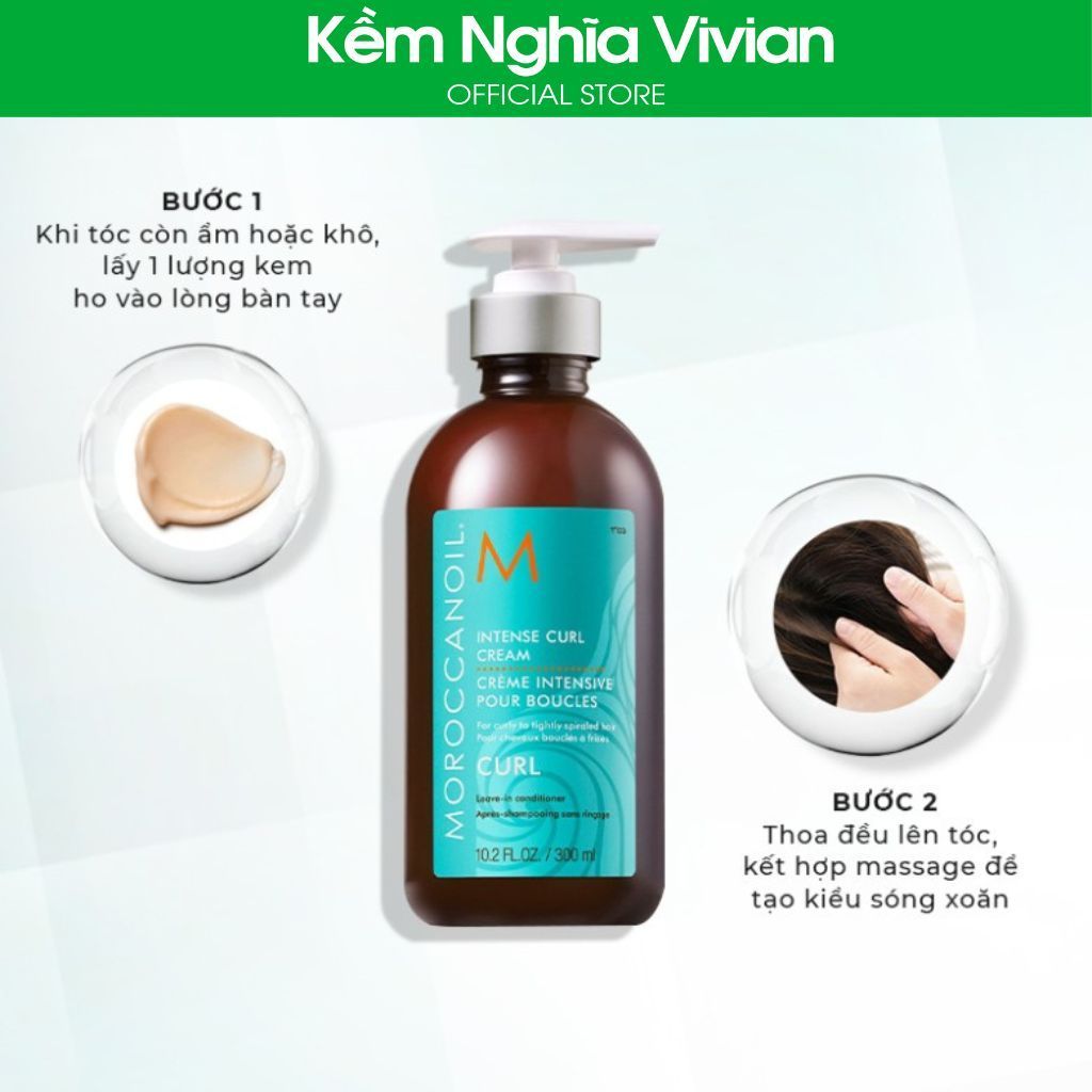  Kem tạo sóng xoăn Moroccanoil 300ml 