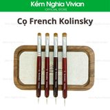  Cọ French Kolinsky - 10, 12, 14 