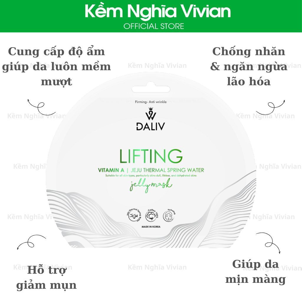  Mặt Nạ Vitamin DALIV 