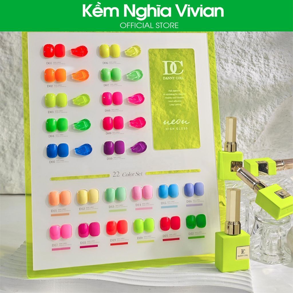  Set Gel Danny Coll W5 22 chai 