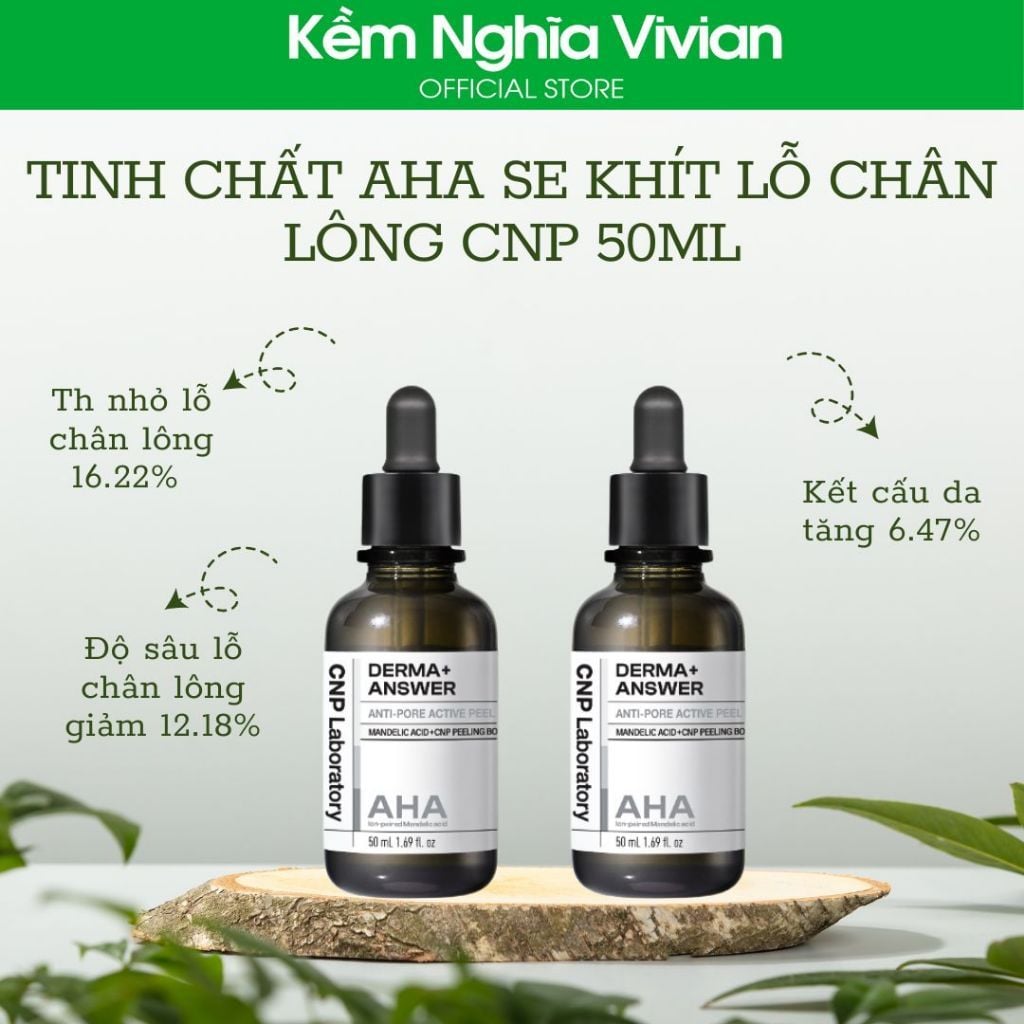  Tinh Chất AHA Se Khít Lỗ Chân Lông CNP 50ml 