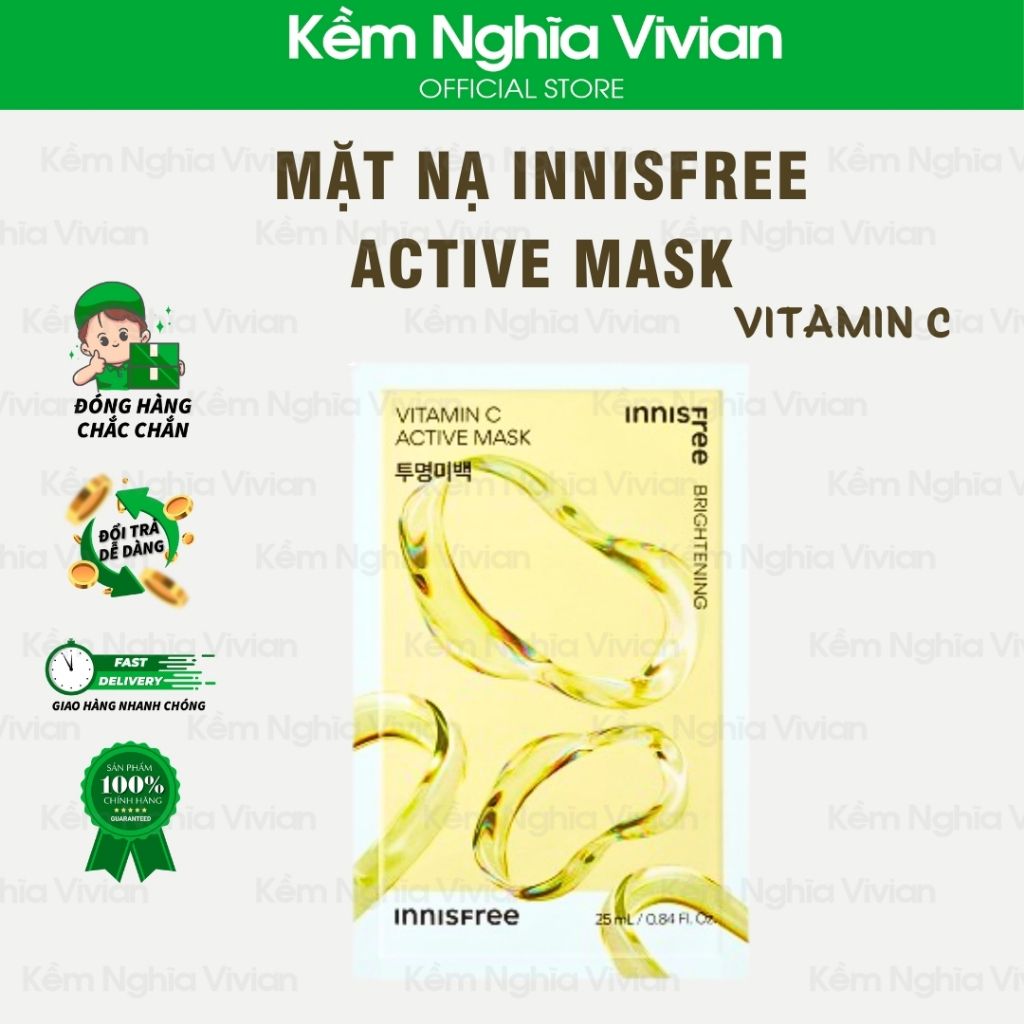  Mặt nạ Innisfree Active Mask 25ml (MP9273-MP9277) 