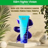  Dầu gội tím khử vàng Moroccanoil Blonde Perfecting Purple 200ml (MP9466) 