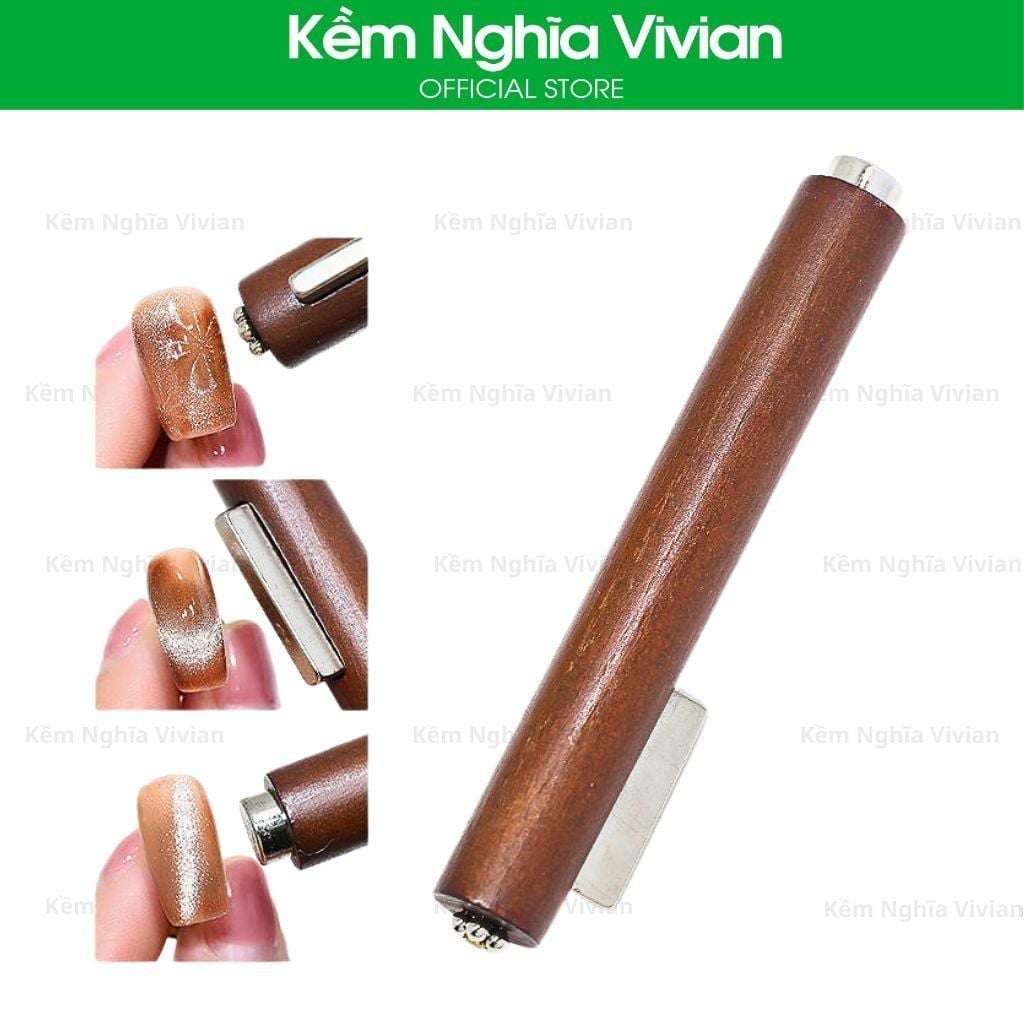  Cây Nam Châm Gỗ Đầu Hoa Mai 