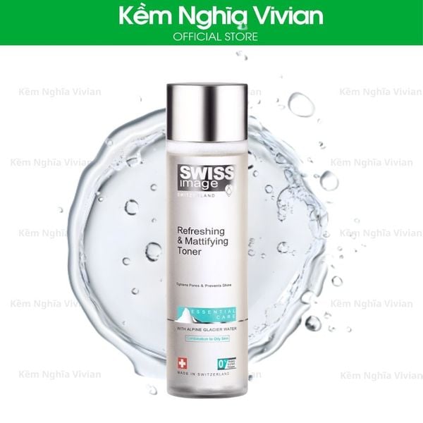  Nước cân bằng dành cho da mụn Swiss Image 200ml 