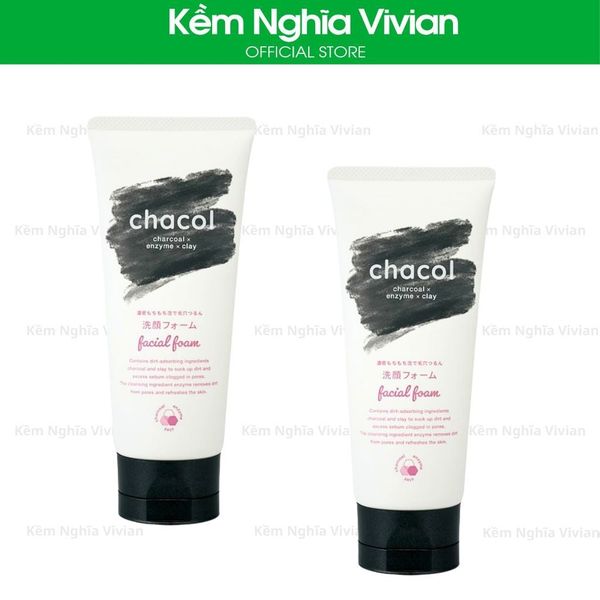  Sữa rửa mặt tẩy trang Chacol 130g 