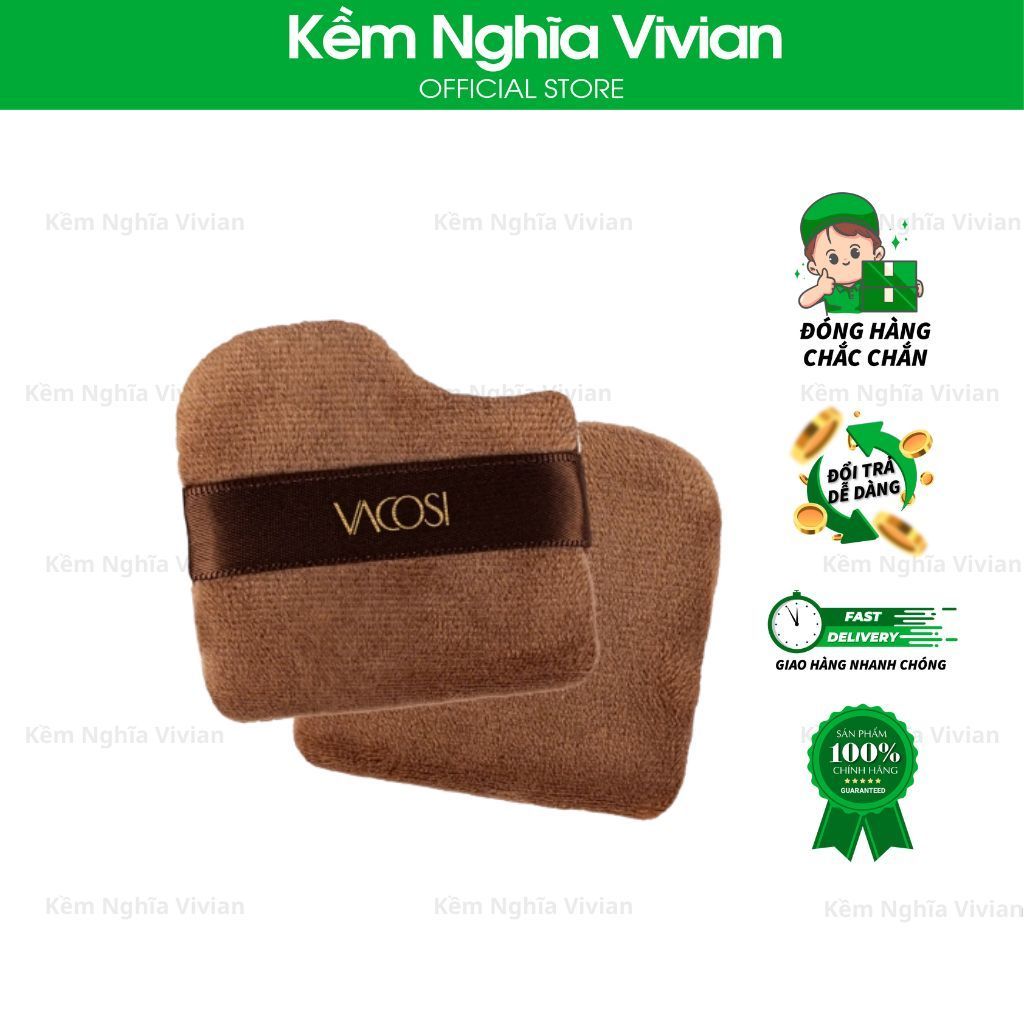  Set Bông Trang Điểm Vacosi BP56 