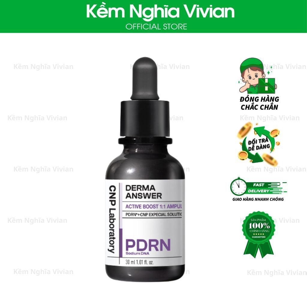  Tinh Chất PDRN Căng Bóng Sáng Da, Hỗ Trợ Tái Sinh CNP 30ml 