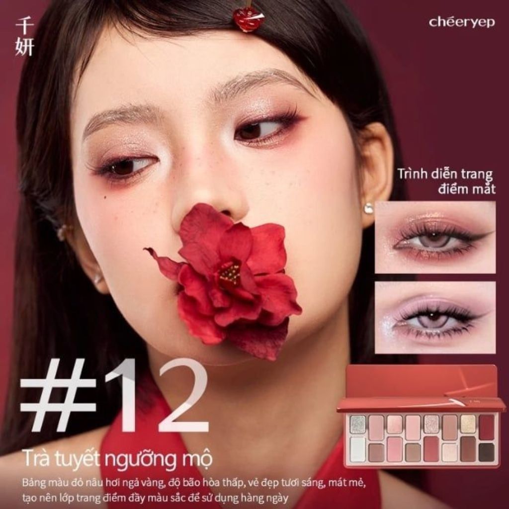  Phấn Mắt Cheeryep 16 ô 