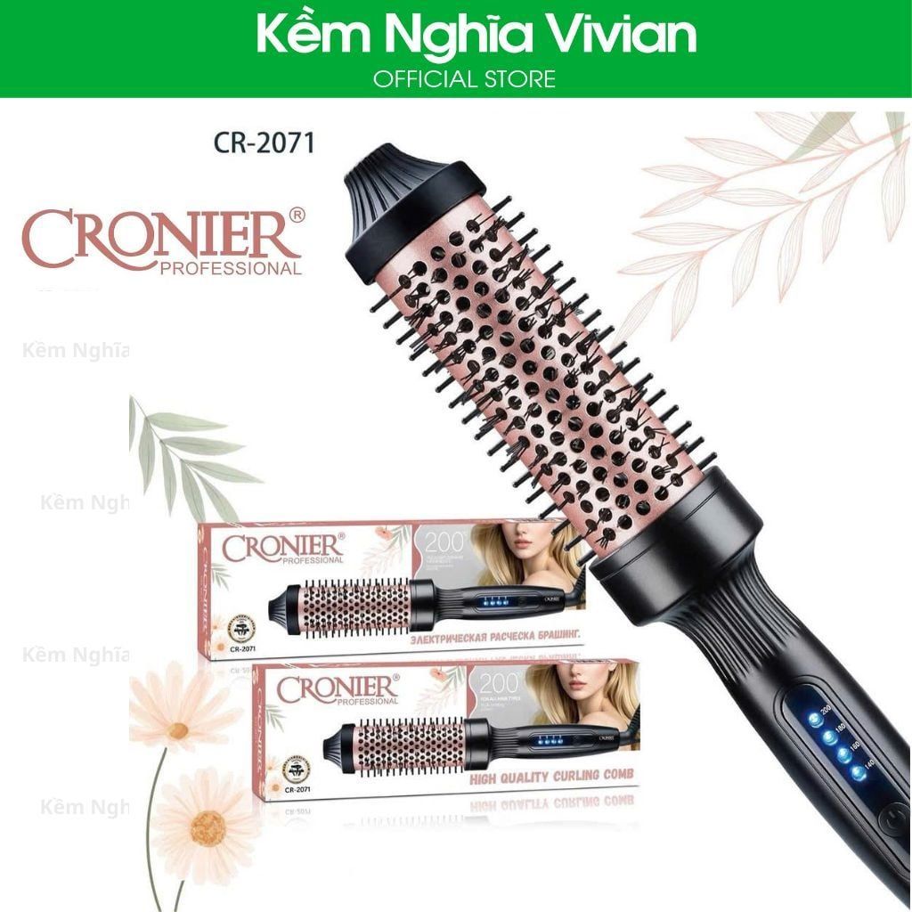  Lược Sấy Điện CR-2071 