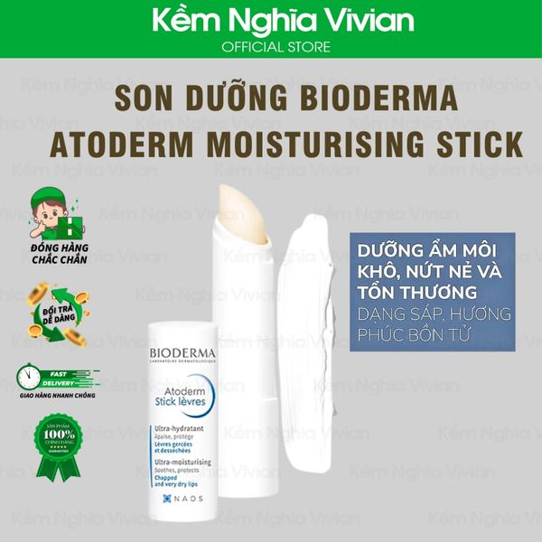  Son dưỡng Bioderma Atoderm Moisturising Stick 