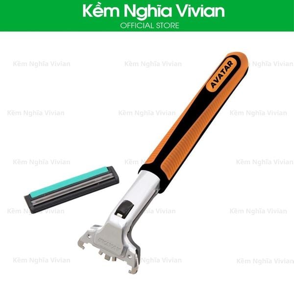  Dụng cụ cạo râu 2 lưỡi thay đầu Avatar (1 cây/vĩ) 
