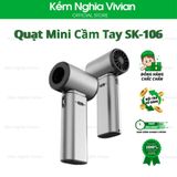  Quạt Mini Cầm Tay SK-106(inbox chọn màu) 