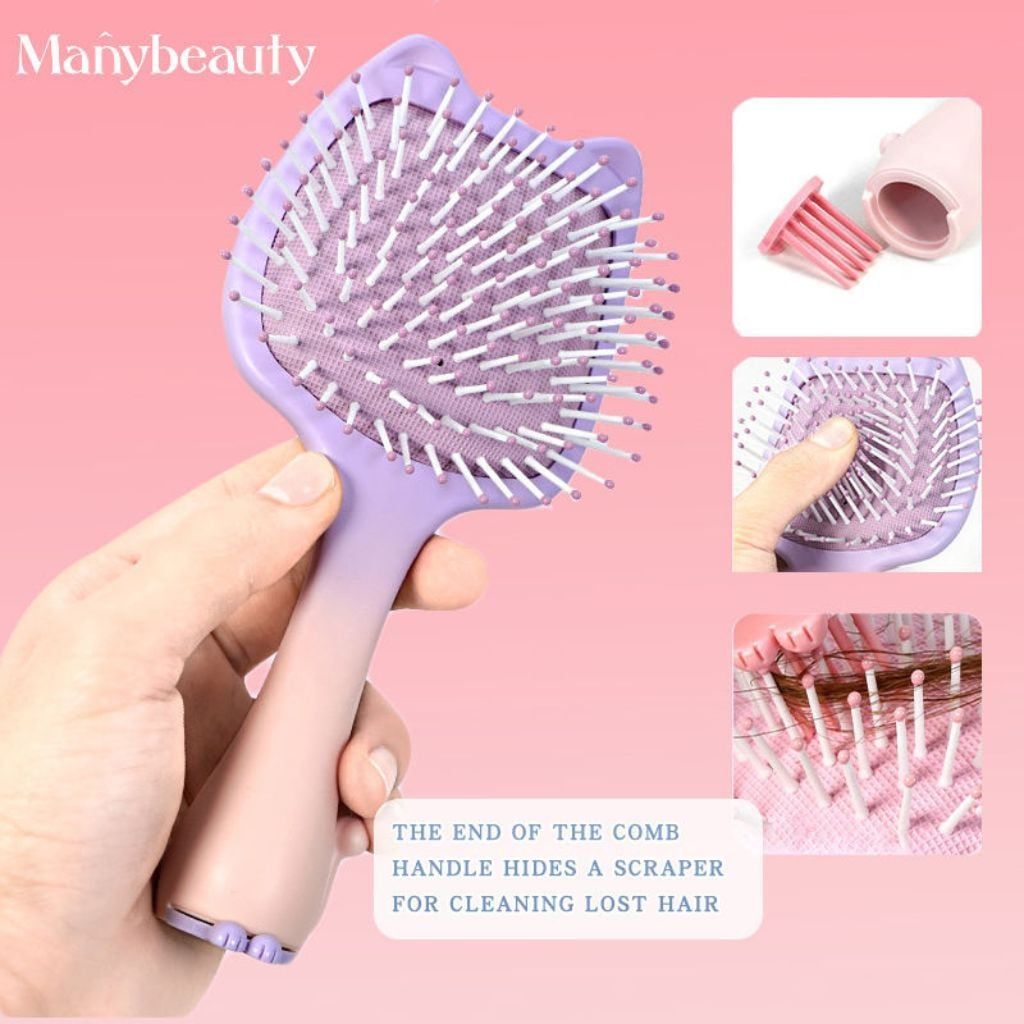  Lược Chải Tóc Hình Mèo 