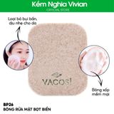  Bông bọt biển rửa mặt Vacosi BP26 