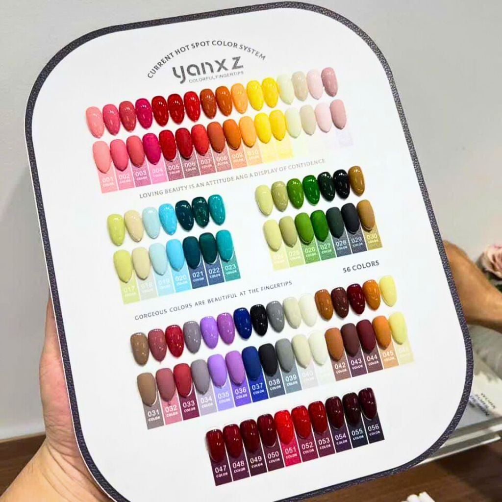  Set Gel Màu Yanxz 56 chai 