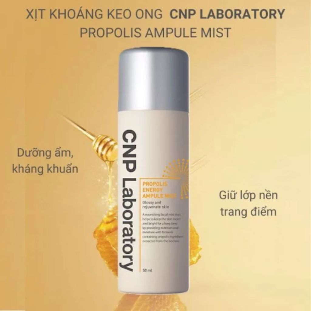  Xịt Khoáng Tinh Chất Keo Ong CNP Propolis Energy Ampule Mist 50Ml 