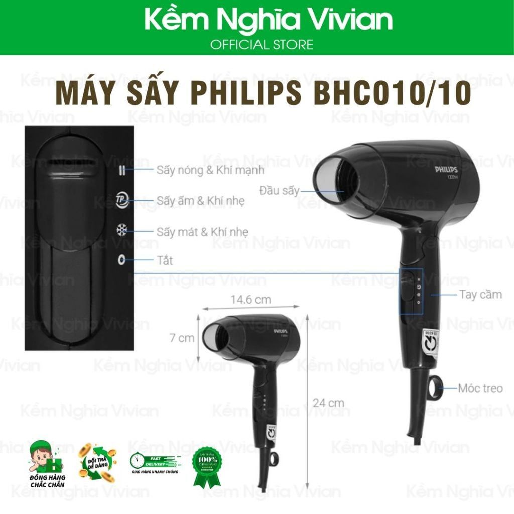  Máy sấy Philips BHC010/10 