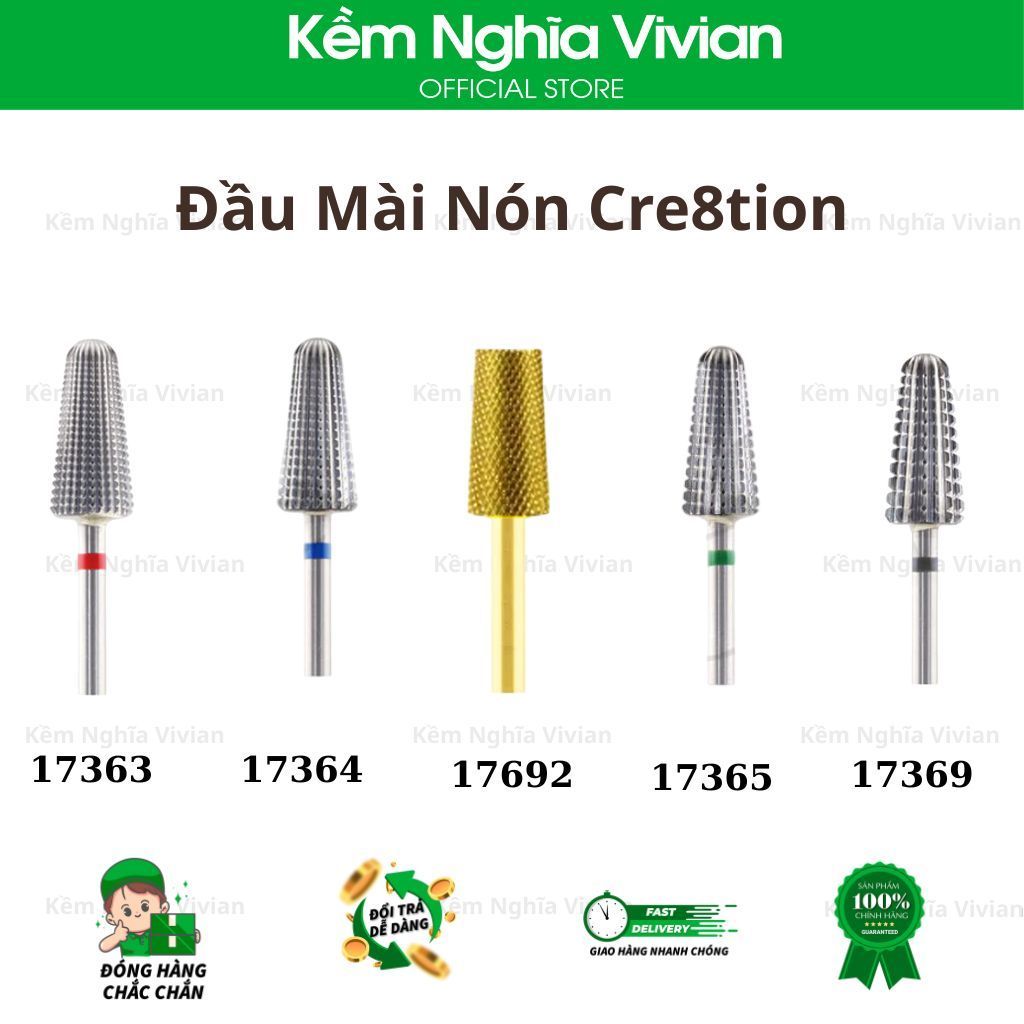  Đầu Mài Nón Cre8tion 