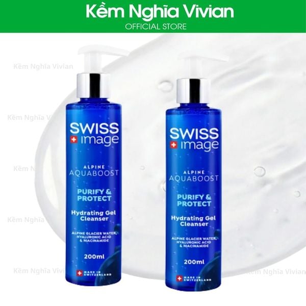  Gel rửa mặt dưỡng ẩm chuyên sâu Swiss Image 200ml 