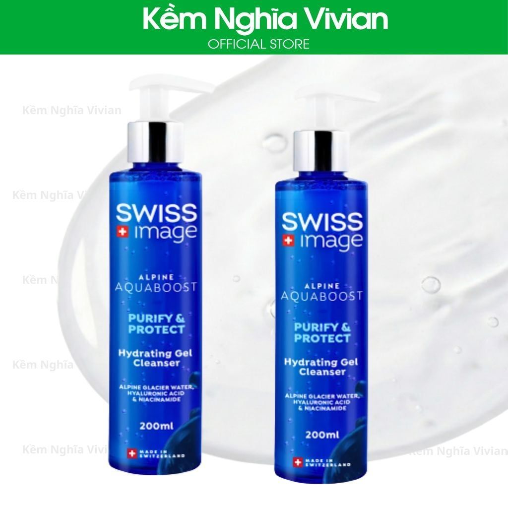  Gel rửa mặt dưỡng ẩm chuyên sâu Swiss Image 200ml 