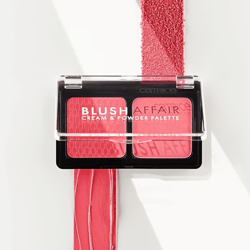  Má hồng 2 ô dạng kem và phấn Catrice Blush Affair 