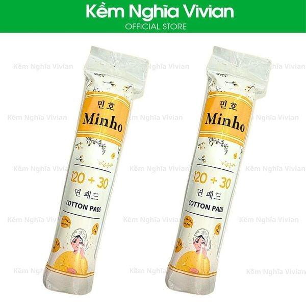  Bông tẩy trang Minho 150 miếng 