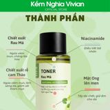  Nước cân bằng Rau má ngừa mụn Cỏ Mềm 150ml 