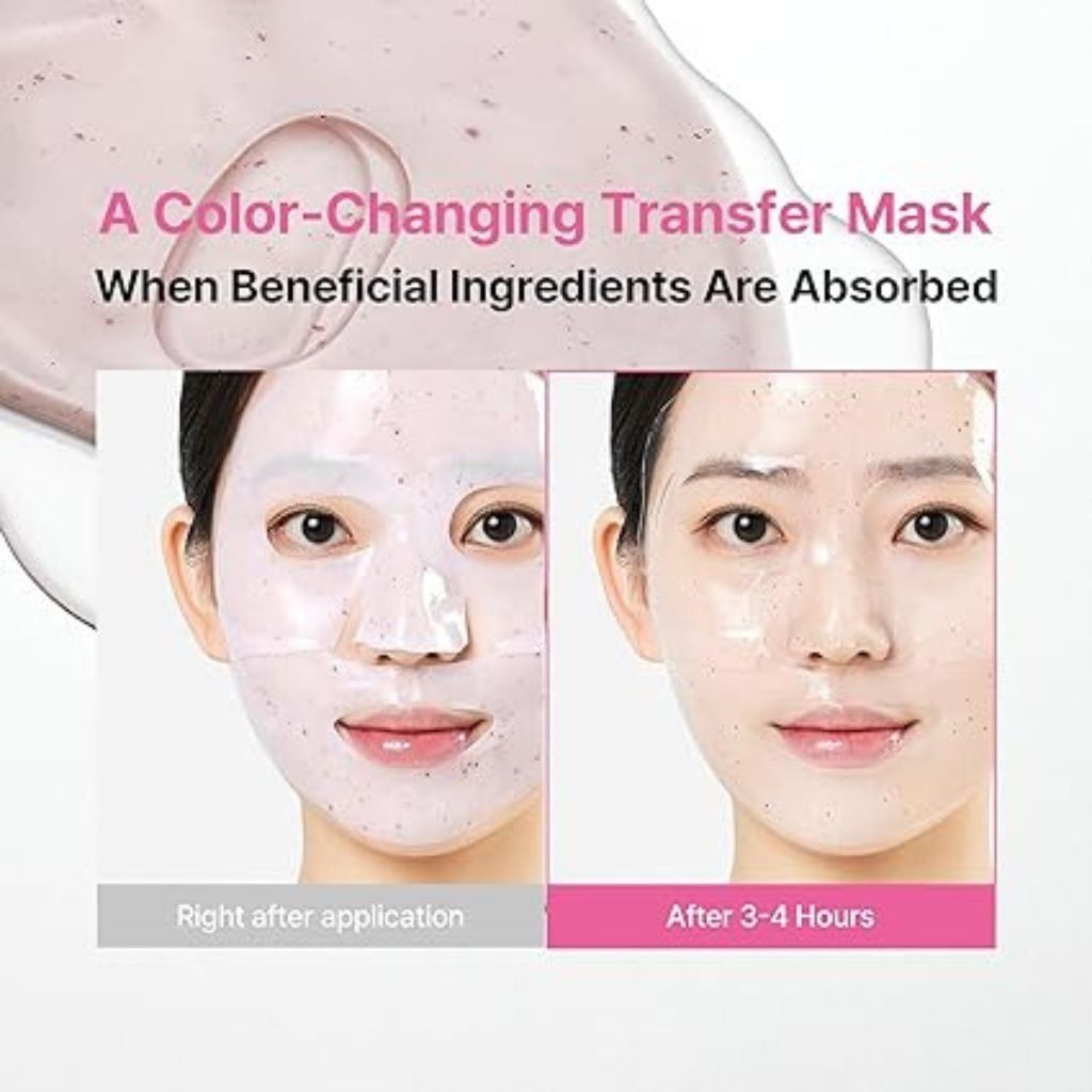  Mặt nạ thạch Dewdap: Phục hồi da mụn (Xanh) & Nâng cơ Ngọc trai (Hồng) 