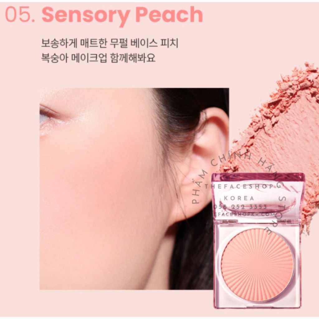  Má Hồng Thefaceshop Veil Glow Blusher 