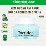  Kem dưỡng ẩm, dịu da căng mịn Torriden Dive In 100ml (MP9650) 