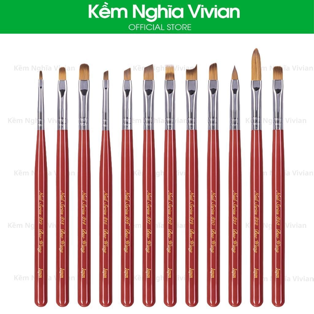  Cọ Nail BW-818, 819, 820, 821, 823 