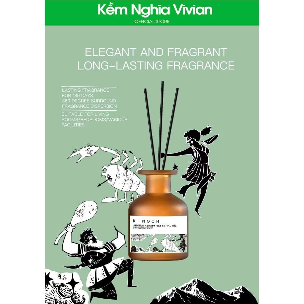  Tinh dầu thơm phòng KING CH 120ML (MP9433) 