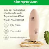  Dầu gội - Dầu xả nuôi dưỡng tóc uốn xoăn Arganmidas Nourishing Curls 450ml 