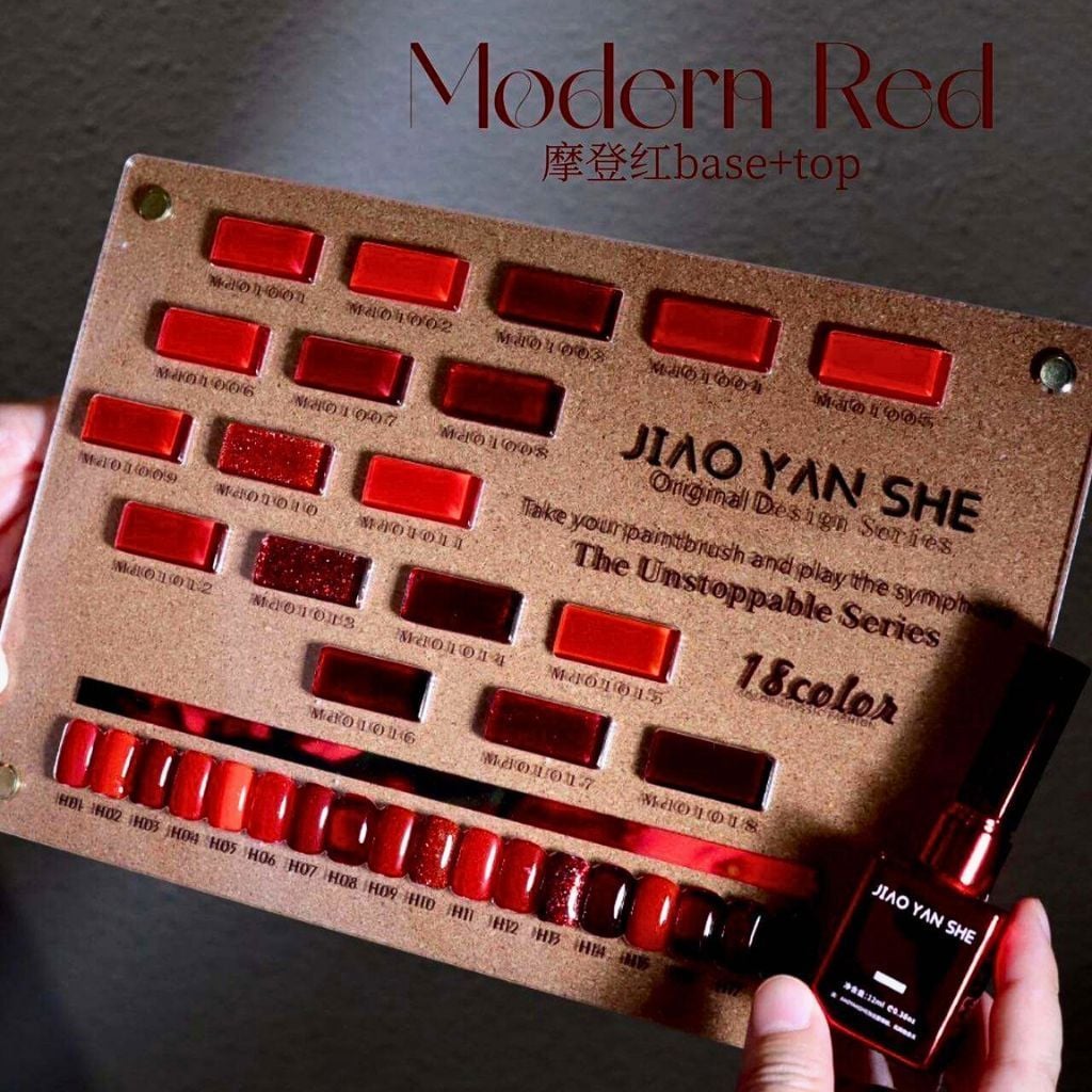  Set Gel Nhũ Flash Jiao Yan She (18 chai) 