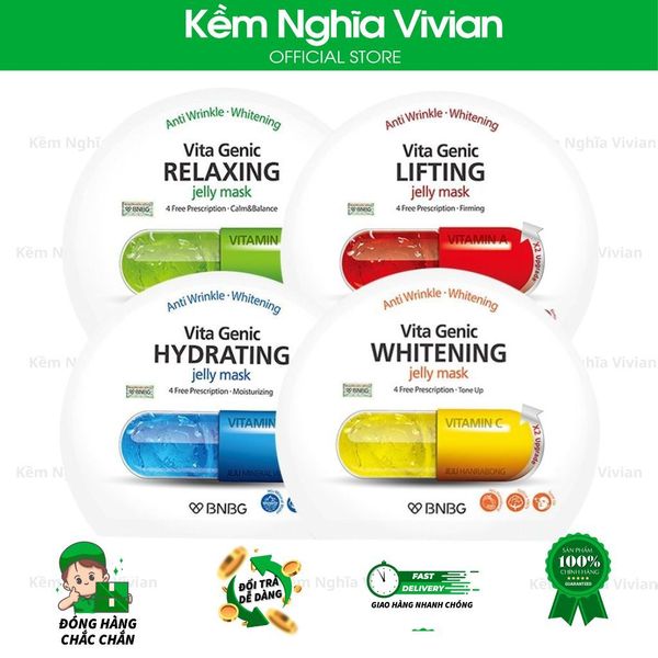  Mặt nạ HQ BNBG Vita Genic - Vitamin A,B 