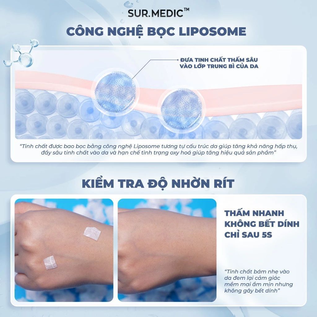  Kem Dưỡng Trắng Da Căng Bóng Sur Medic Super Glutathione 50ml 