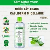 Nước tẩy trang Calliderm 500ml 