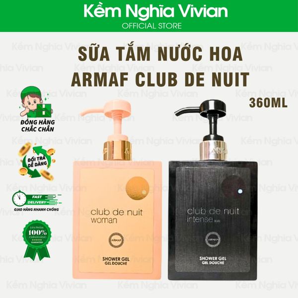  Sữa tắm nước hoa Armaf Club De Nuit 360ml 