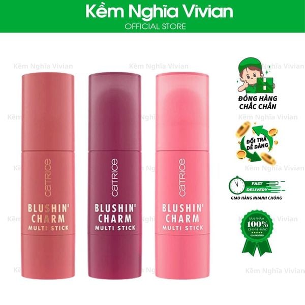  Má hồng dạng thỏi Catrice 