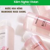  Nước hoa hồng Mamonde Rose 500ml (MP9612) 