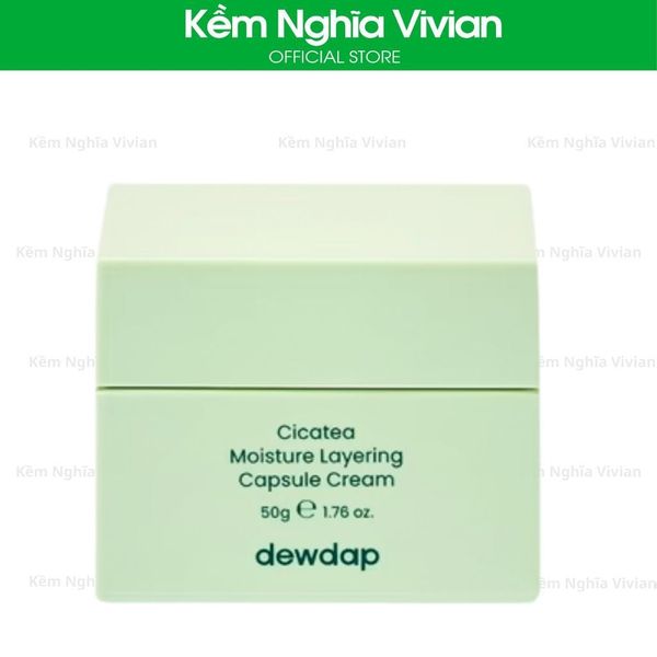  Kem dưỡng 3 tác động cấp ẩm, phục hồi cho da mụn, nhạy cảm Dewdap 50g 