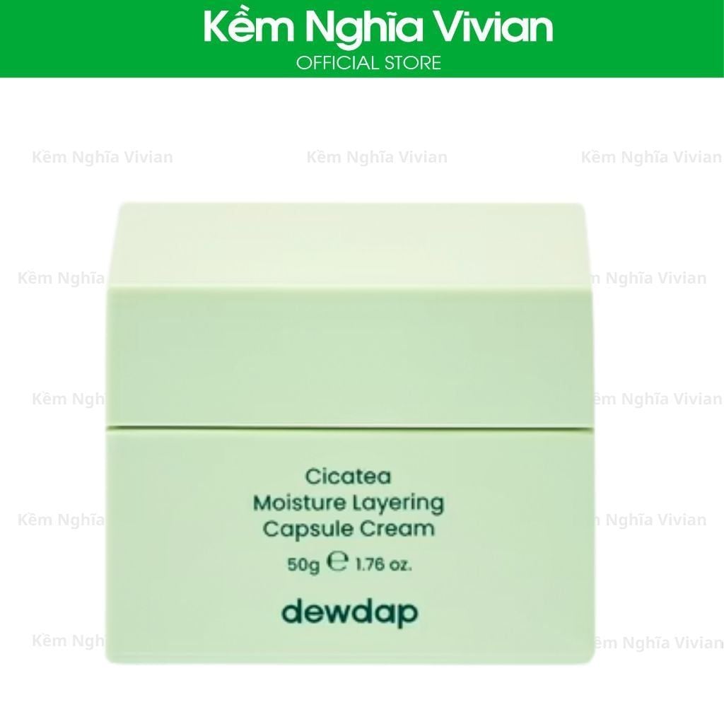  Kem dưỡng 3 tác động cấp ẩm, phục hồi cho da mụn, nhạy cảm Dewdap 50g 