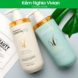  Gội xả phục hồi Voudioty Keratin X9 Biotin & Collagen 500ml (MP8979) 
