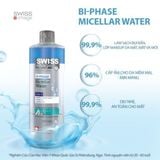  Nước tẩy trang 3in1 sạch sâu Swiss Image 400ml 