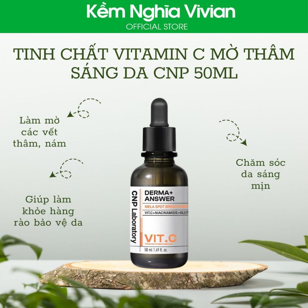  Tinh Chất Vitamin C Mờ Thâm Sáng Da CNP 50ml 